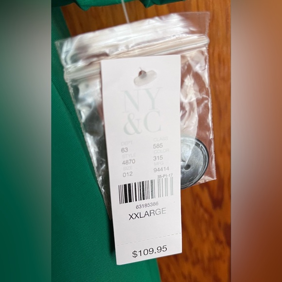 NY&Co green coat - Picture 3 of 7